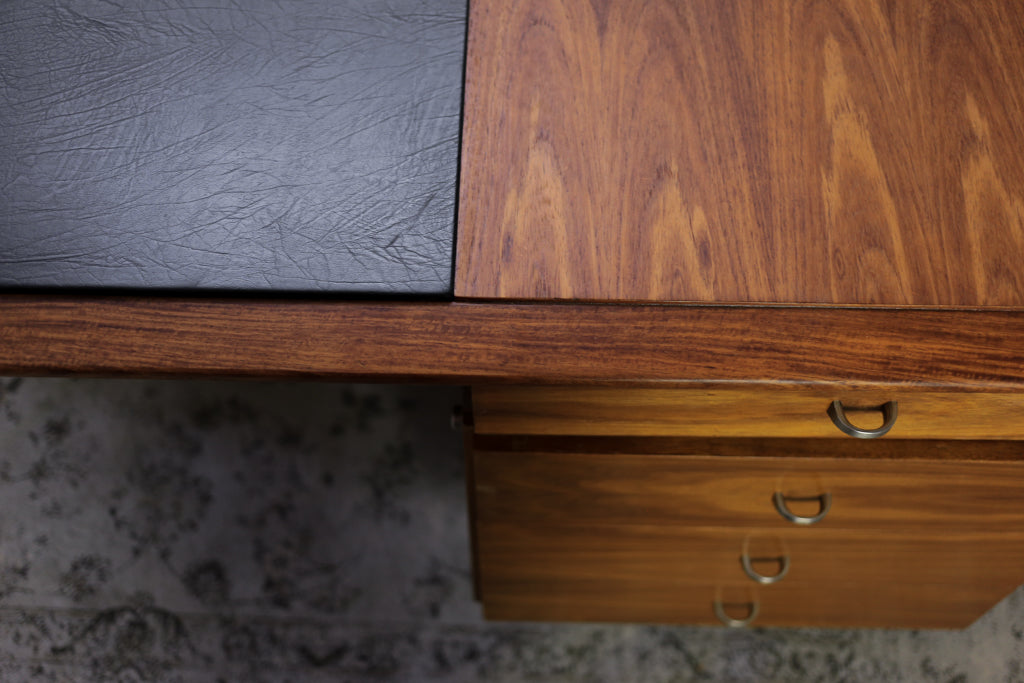 Large Modernist Kiaat Desk