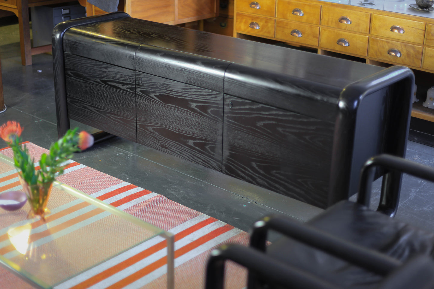 Designer Lacquered Ash 'Hombre' Sideboard for Rosenthal - Germany, 1974