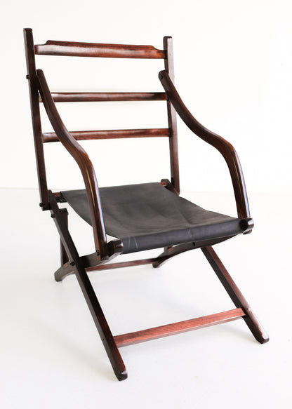 Antique American Campaign Chair