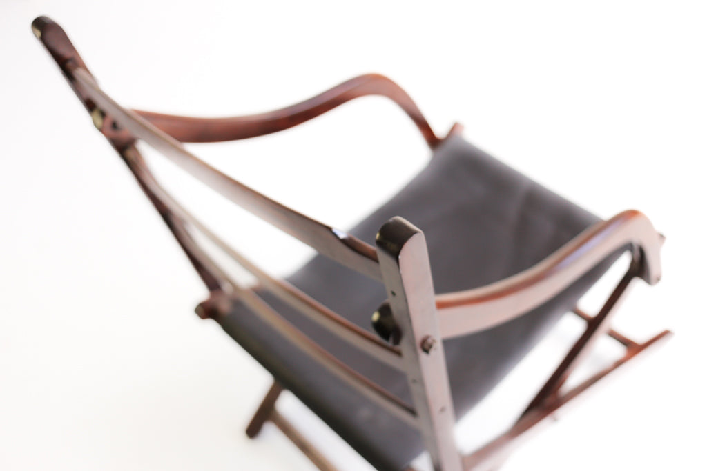 Antique American Campaign Chair