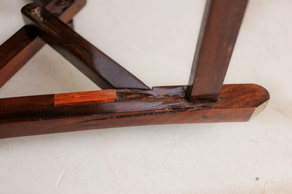 Antique American Campaign Chair