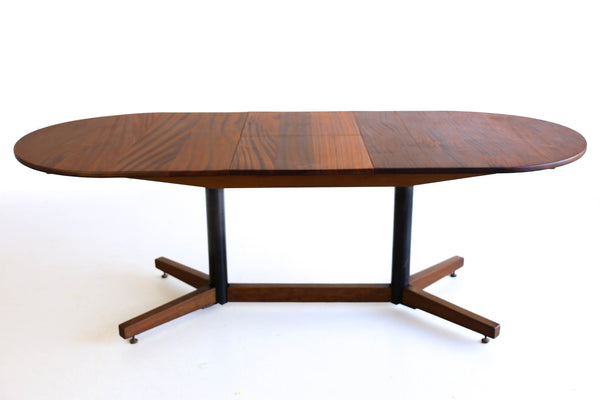 Solid Mahogany Extendable Dining Table