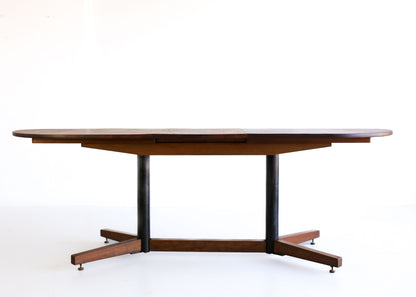 Solid Mahogany Extendable Dining Table