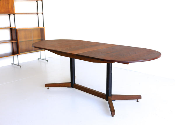 Solid Mahogany Extendable Dining Table