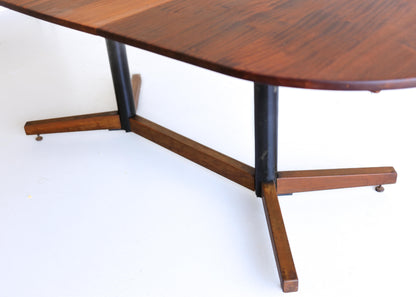 Solid Mahogany Extendable Dining Table