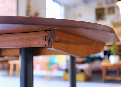 Solid Mahogany Extendable Dining Table