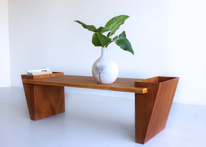 Large Vintage Modernist Coffee Table