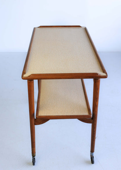 Two Tier MCM Drinks Trolley