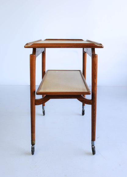 Two Tier MCM Drinks Trolley