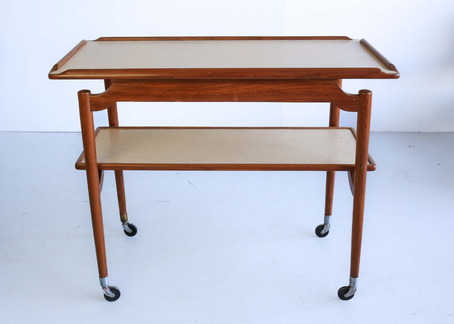 Two Tier MCM Drinks Trolley