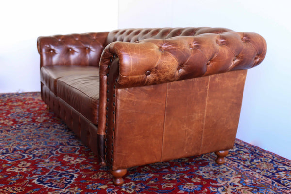 Chesterfield Leather Sofa