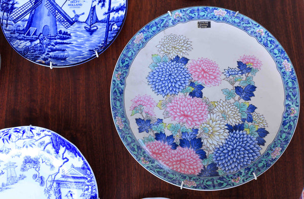 A Collection of Vintage Delft and Other Decorative Plates