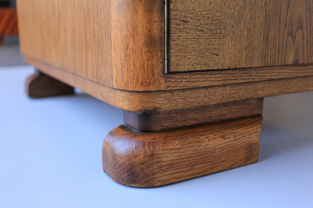 Antique Oak Desk from Germany