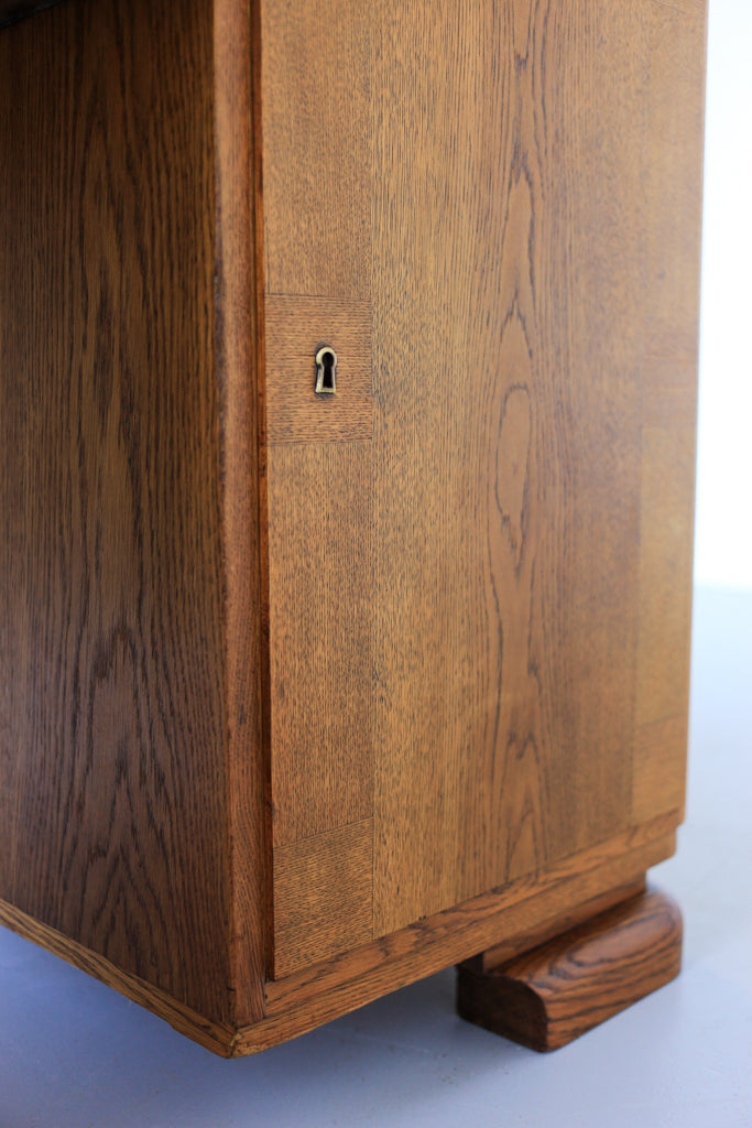 Antique Oak Desk from Germany