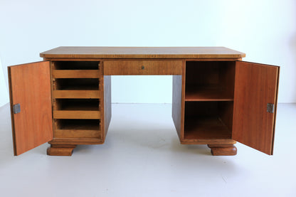 Antique Oak Desk from Germany