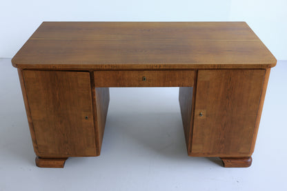 Antique Oak Desk from Germany
