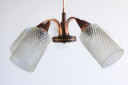 1960's Five Light Pendant