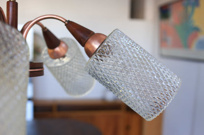 1960's Five Light Pendant