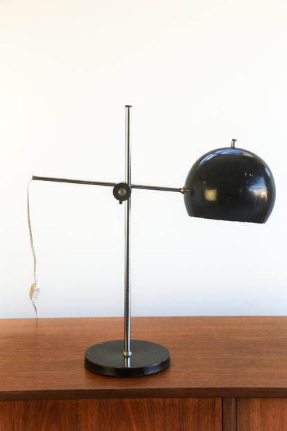 Vintage Black Eyeball Lamp