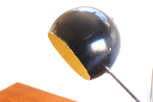 Vintage Black Eyeball Lamp