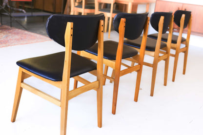 A Set of Four Dining Chairs