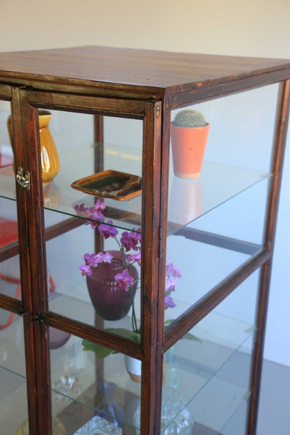Old Oregon Display Cabinet