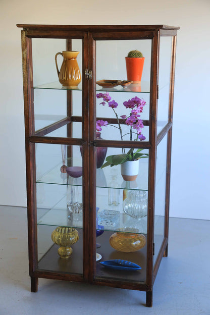 Old Oregon Display Cabinet