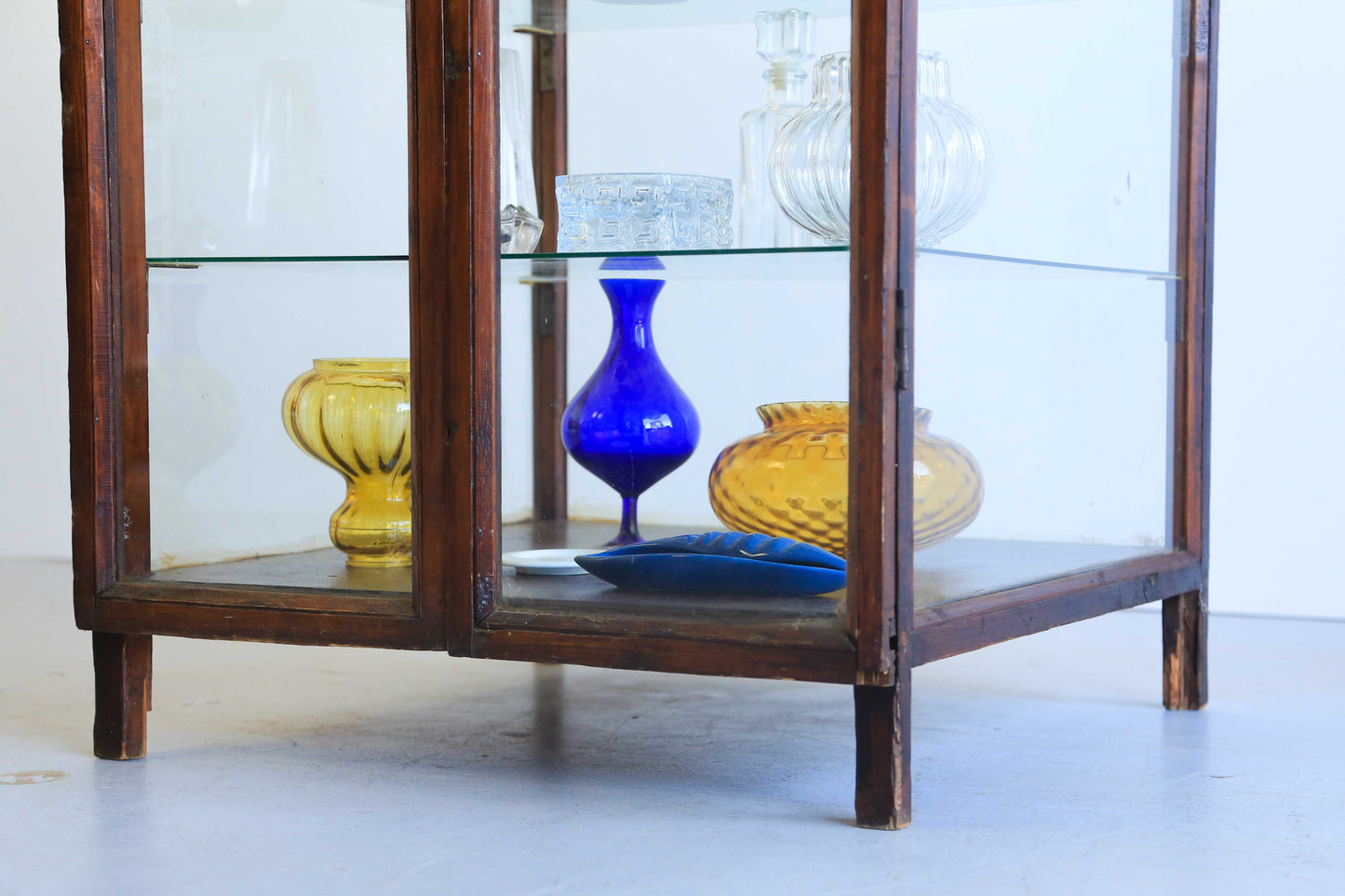 Old Oregon Display Cabinet