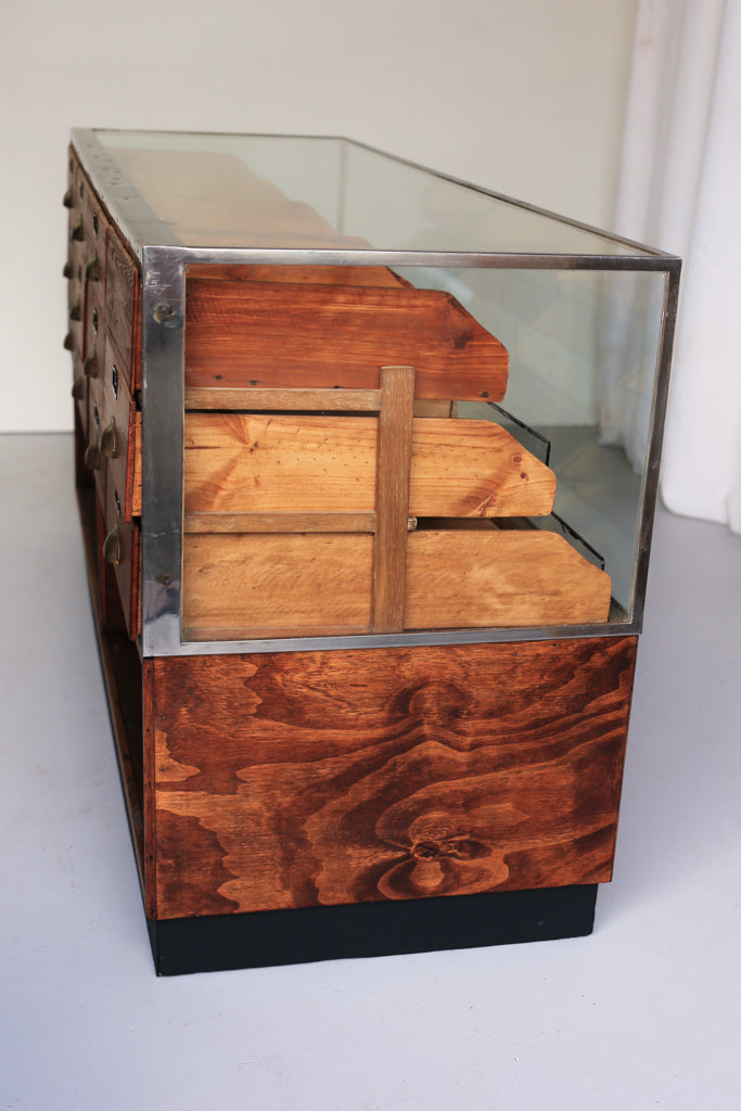 Vintage Haberdashery Drawer Counter
