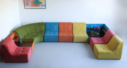 1970's Modular Corner Unit