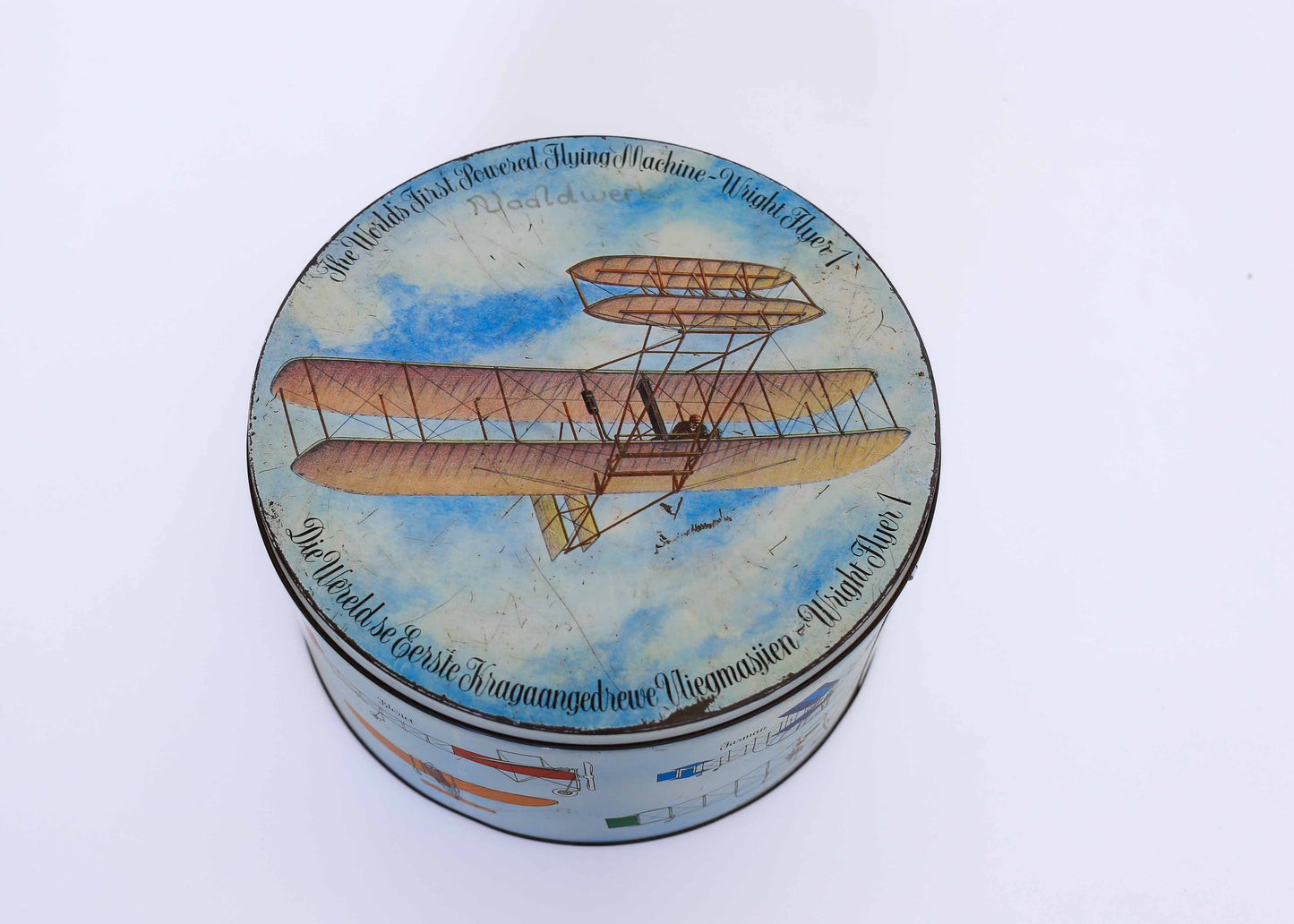 Vintage Baumanns Cookie Tin