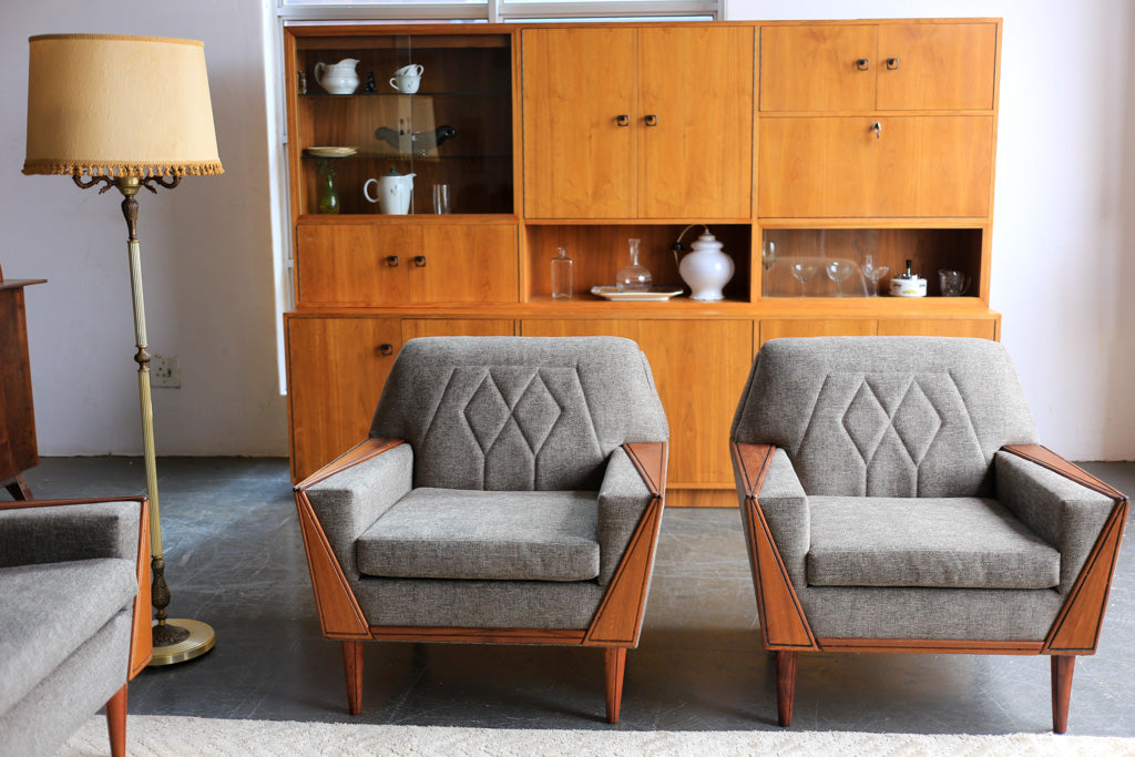 A Pair of Authentic 1960’s Airflex Armchairs #1