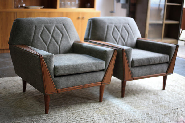 A Pair of Authentic 1960’s Airflex Armchairs #1