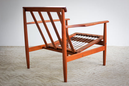 A Pair of Low Back Danish Modern Occasional Chairs