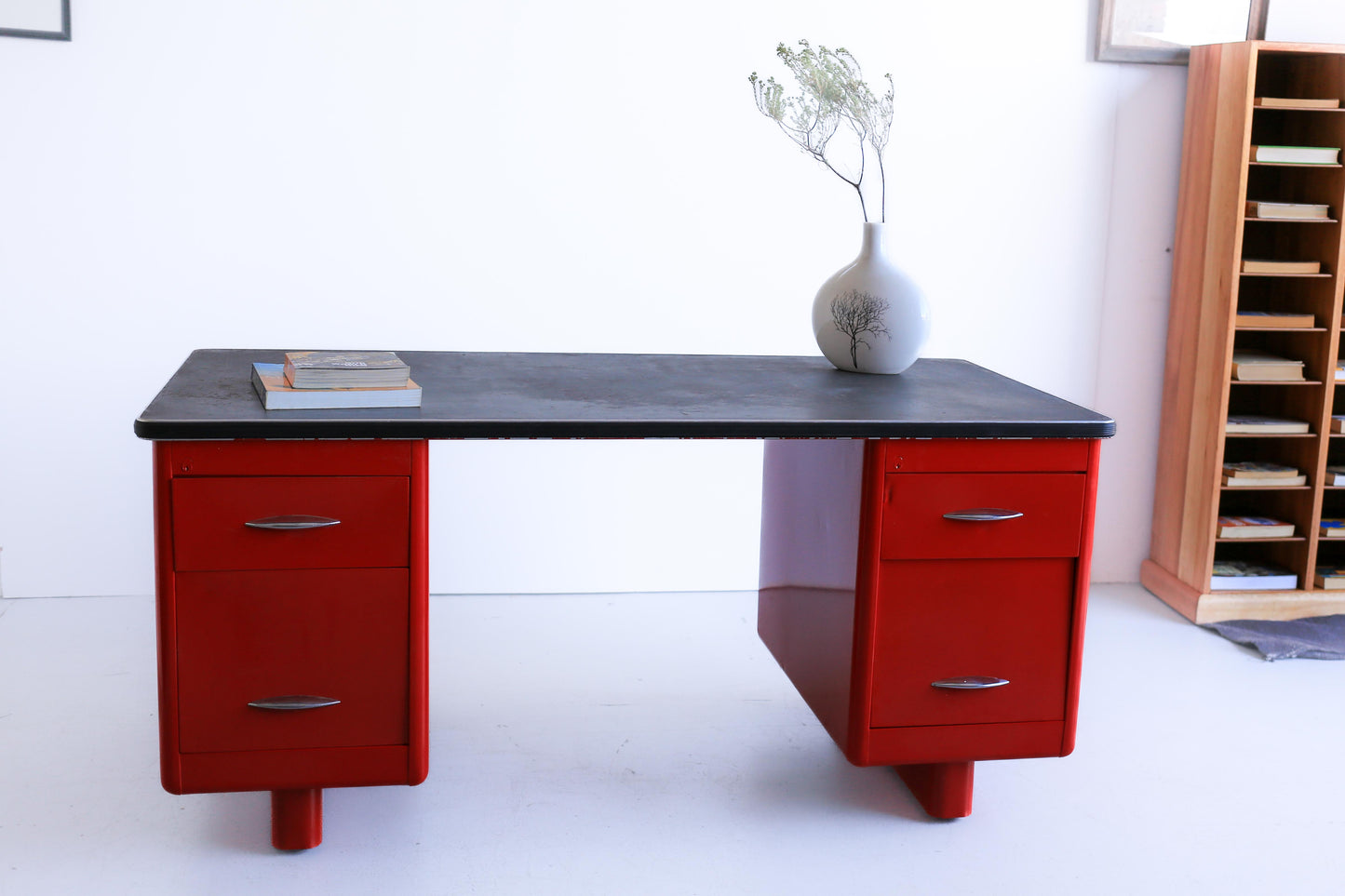 Restored 1950's Tanker Desk
