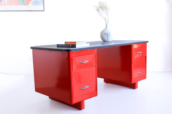 Restored 1950's Tanker Desk