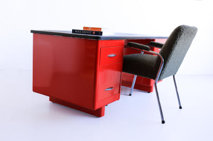 Bauhaus Chair in Woolly Hertex Upholstery
