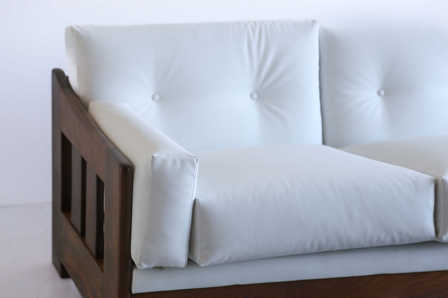 Solid Imbuia Frame Sofa