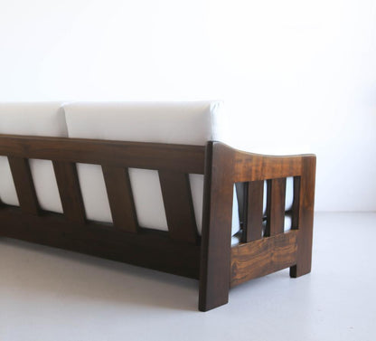 Solid Imbuia Frame Sofa