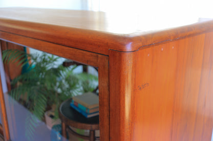 Large Solid Teak Blazer Display Cabinets