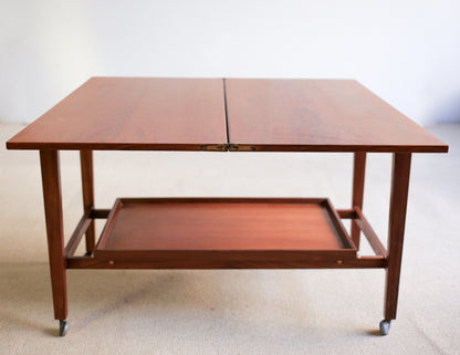Remploy Flip Top Teak Bar Cart
