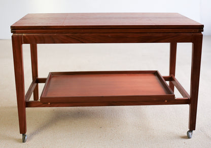 Remploy Flip Top Teak Bar Cart