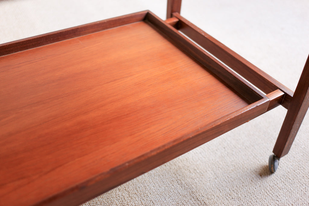 Remploy Flip Top Teak Bar Cart