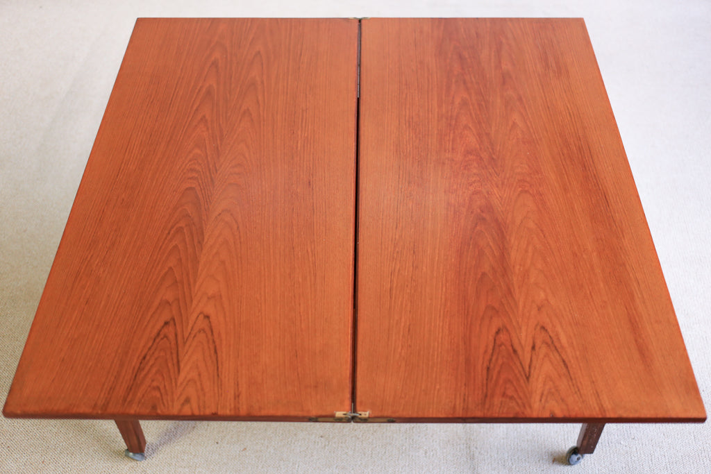 Remploy Flip Top Teak Bar Cart