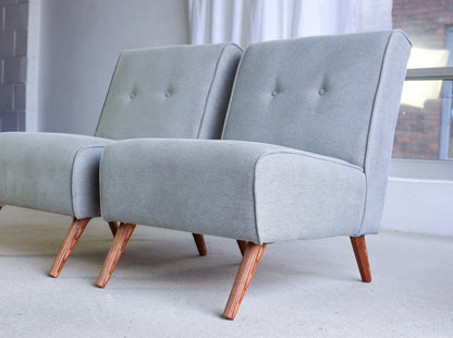 The Huisraad Modern Ladidah Slipper Chair