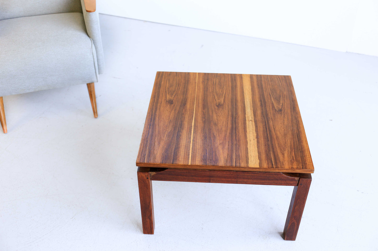 Square Kiaat Coffee Table