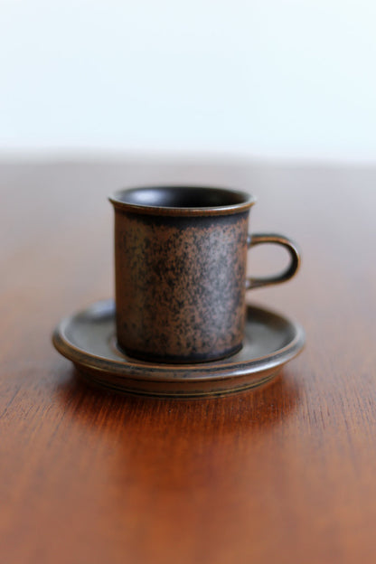 22 Piece Vintage Arabia 'Ruska' Coffee Set