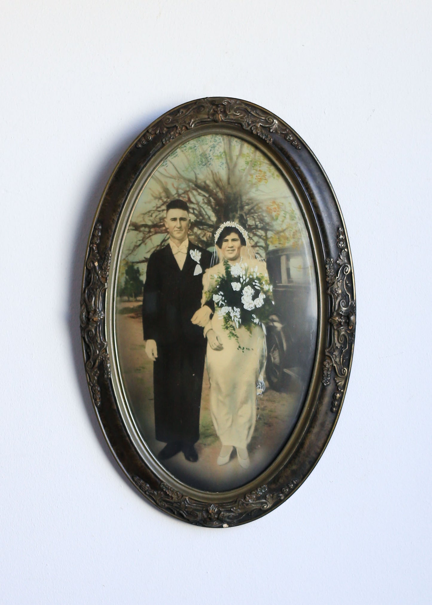 Antique Hand Coloured Family Photographs