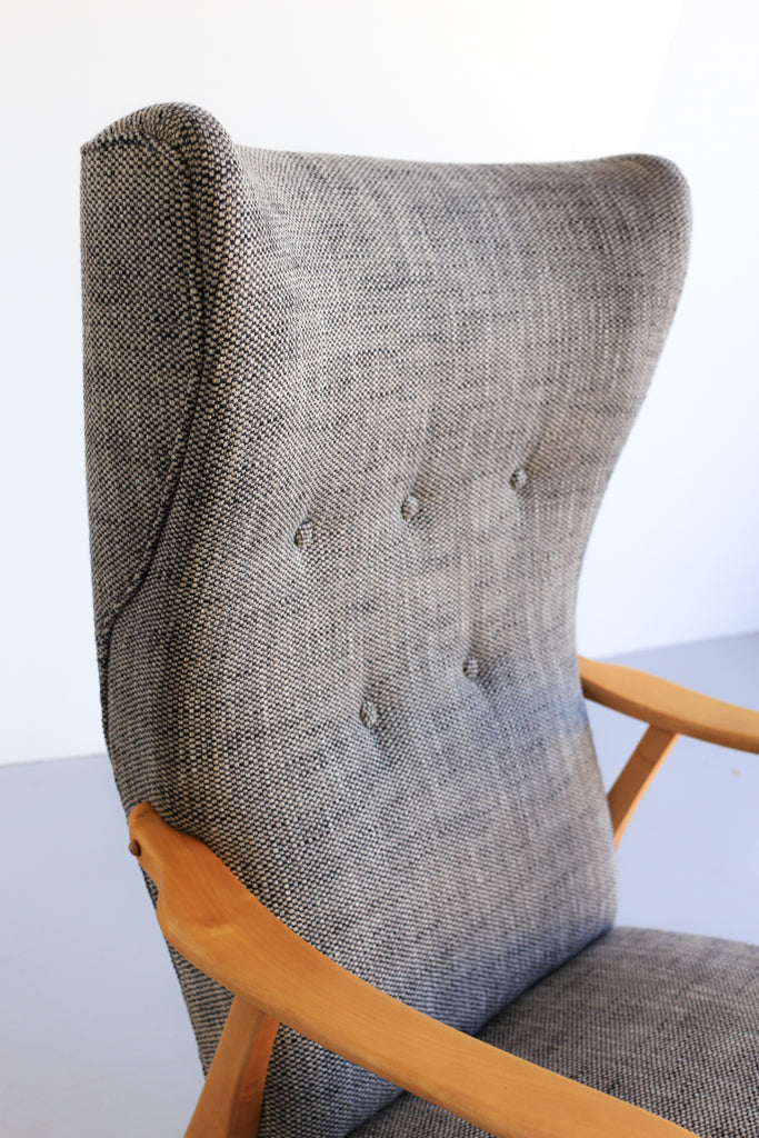 Scandinavian Modern Birch Wood Chairs by Elias Svedberg for Nordiska Kompaniet