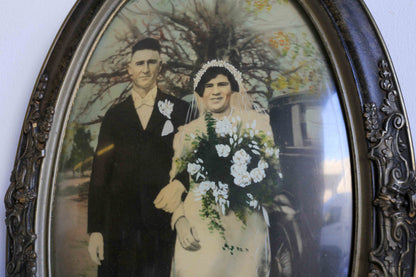 Antique Hand Coloured Family Photographs